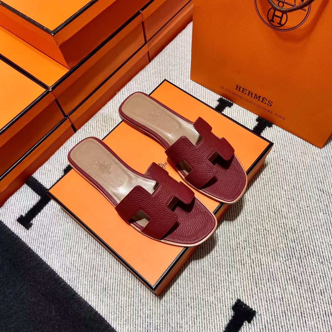 에르메스 올수공 오란 슬리퍼 샌들 토고 25